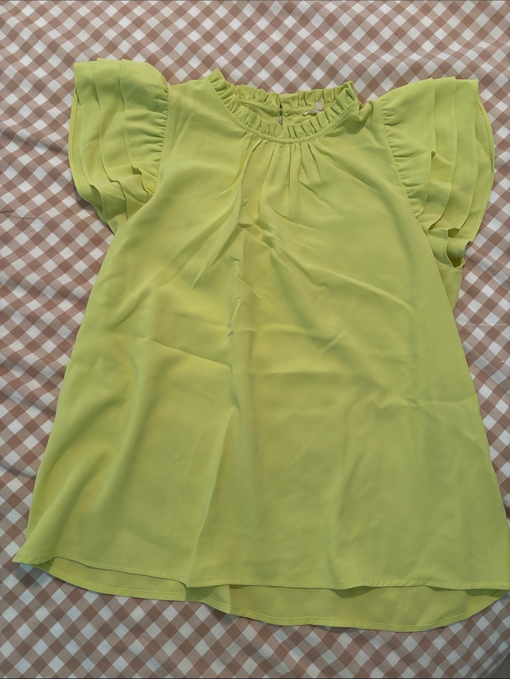 JODIFL Ruffle Sleeve Blouse